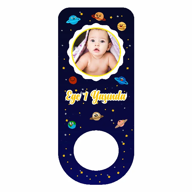 Gezegenler Temalı Dikdörtgen Açacak Magneti